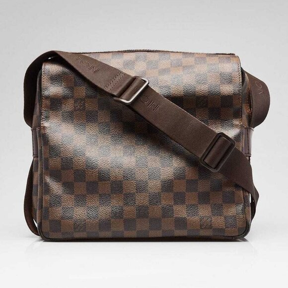 Louis Vuitton Damier Canvas Naviglio Messenger Bag - Picture 1 of 11